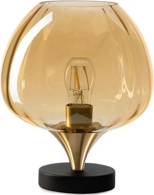 ONLI - Stolová lampa ELIDE 1xE27/15W/230V čierna/medená