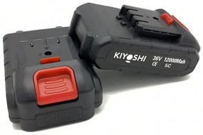 KIYOSHI Aku krovinorez Kiyoshi KE22-744 + 2x batéria 36 V + sada nožov