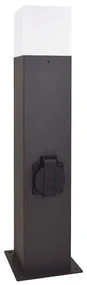 Polux Vonkajšia lampa so zásuvkou NEW YORK 1xE27/12W/230V IP44 SA0468
