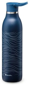 ALADDIN CityLoop Thermavac eCycle vákuová fľaša 600 ml Deep Navy modrá tmavá potlač 10-10870-009