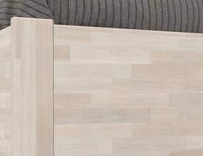Posteľ s úložným priestorom Fava Box 180x200 cm, bielený buk