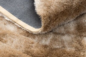Dywany Łuszczów Kusový koberec Flim 008-B1 Circles beige - 160x220 cm
