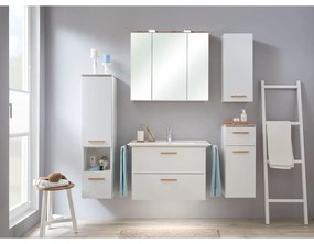 Biele keramické umývadlo bez batérie 80x47 cm Set 931 - Pelipal