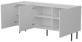 Cama Trojdverová komoda Lucia 165 - biela