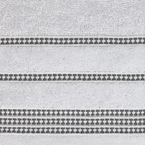 BAVLNENÝ UTERÁK AMANDA3 SADA 3KS 70X140 CM STRIEBORNÁ