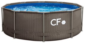 Bazén Planet Pool CF FRAME ratanový - 305 x 91 cm