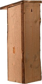 Búdka pre ďatľa Smart, 53,5x18x22 cm, drevo, hnedá