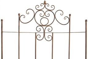 Mriežka na popínavé rastliny Paula - 180 x 85,5 cm - Hnedá antik