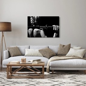 Obraz - Žena s mečom (90x60 cm)