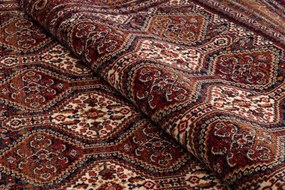 Koberec KESHAN, strapce 1256/53578 bordový / béžový