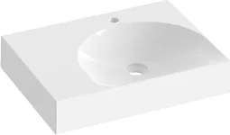 Ravak Lite umývadlo 60x45 cm otvor pre batériu, bez prepadu XJXL1260000