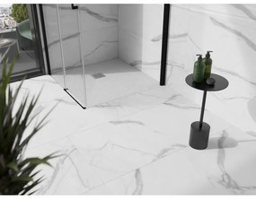 Mexen Stone+, štvorcová vanička z minerálneho kompozitu 100 x 100 cm, biela, 44101010