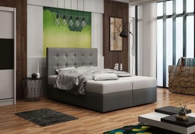 Čalúnená posteľ DOUBLE 1 + úložný priestor + matrac - cosmic160 / 180x200