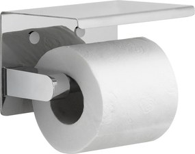 Sapho Sapho, Držiak toaletného papiera s poličkou, chróm, UN1197C