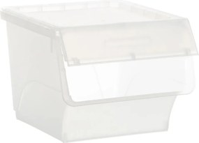 5Five® 2. akosť - Úložný box ALL IN BOX s deleným vekom, 34l - 38 x 45,5 x 31 cm