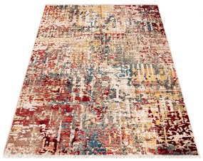 Kusový koberec Venezia béžovo červený 160x225cm