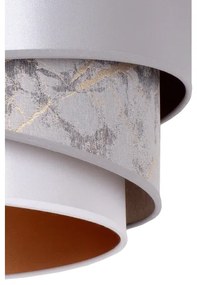 Duolla - Luster na lanku KOBO 1xE27/15W/230V pr. 45 cm strieborná/zlatá