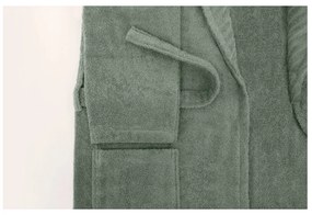 Zelený bavlnený župan veľkosť S/M - Foutastic