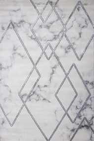 Koberec DIANOND K4421S strieborný