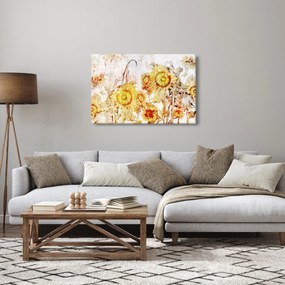 Obraz - Slnečnica, maľba (90x60 cm)