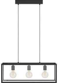 Eglo 49393 - Luster CHARTERHOUSE 3xE27/60W/230V