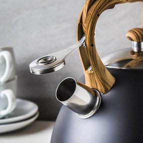 Florina Čajník Frank 2,5 l, čierna