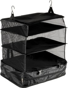 VILDE Cestovný skladací organizér 2v1 - cestovná polička + organizér na balenie, 45 x 30 x 43 cm