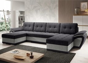 Rohová sedačka s funkciou spania Enzo U s úložným priestorom