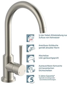 Schütte Kuchynská batéria Cornwall (ušľachtilá oceľ)  (100335838)