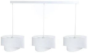 Luster na lanku GALAXY 3xE27/60W/230V biela