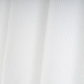 Biela záclona s prímesou ľanu 140x260 cm Fifties – Casa Selección