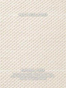 ELLE Decoration, Kusový koberec Lyon Beans 106314 Natural Cream z kolekce Elle, 140x200, biela, obývacia izba