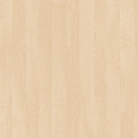 Kovová zásuvková kartotéka PRIMO s drevenými čelami A4, 5 zásuviek, biela/breza