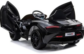 LEAN CARS ELEKTRICKÉ AUTÍČKO MC LAREN- NELAKOVANÉ - ČIERNE -  MOTOR - 2x45W BATÉRIA - 12V7Ah - 2021