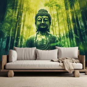 Gario Fototapeta Budha v bambusovom lese Materiál: Vliesová, Rozmery: 400 x 280 cm