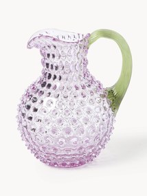 Ručne fúkaný džbán Hobnail, 2 l