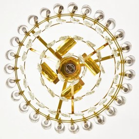 Brilagi - Luster na reťazi ECLIPSE 5xE14/10W/230V pr. 38 cm zlatý