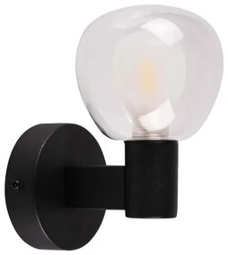 Kúpeľňové nástenné svietidlo POLA 1xG9/5W/230V IP44 čierne/číre