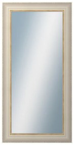 DANTIK - Zrkadlo v rámu, rozmer s rámom 60x120 cm z lišty GREECE biela (2639)