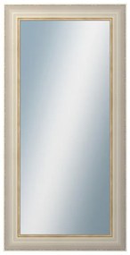DANTIK - Zrkadlo v rámu, rozmer s rámom 60x120 cm z lišty GREECE biela (2639)