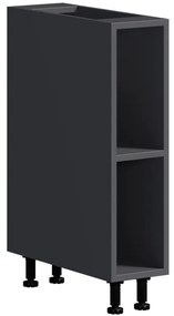 Kuchynská Skrinka LOFT II D20 OTW grafit