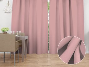 Biante Dekoračný záves Rongo RG-074 Staroružový 140x140 cm
