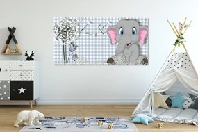 Obraz sloník v detskom prevedení