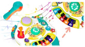 Ricokids Učebný stôl s hudbou BT RK-812