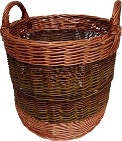 HRADIL H200 Prútený kôš na drevo a slamu okrúhly 50 x 55 cm