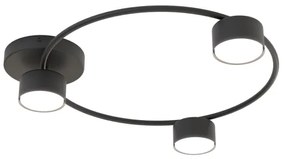 Stropné svietidlo LUCIO 3xGX53/12W/230V čierna