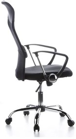 hjh Office Kancelárska stolička Aria High, čierna  (100337166)