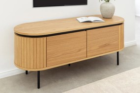 TV stolík ATELIER 120 cm v odtieni prírodného dubu