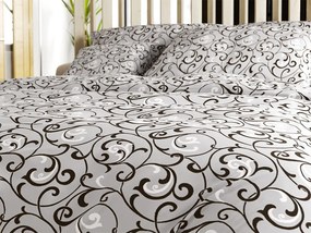 Polybavlnené obliečky ORIENT POLY sivé Rozmer obliečky: 2 ks 70 x 90 cm | 200 x 220 cm