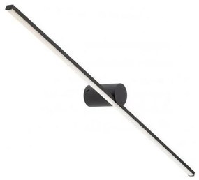 Redo 01-4036 - LED Kúpeľňové osvetlenie zrkadla ROW LED/18W/230V 90cm IP44 čierna UN1654